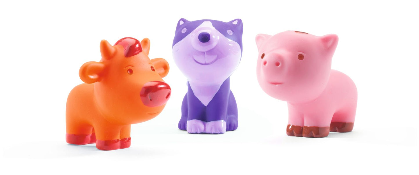 Topanifarm Nest and Stack Blocks + Animals