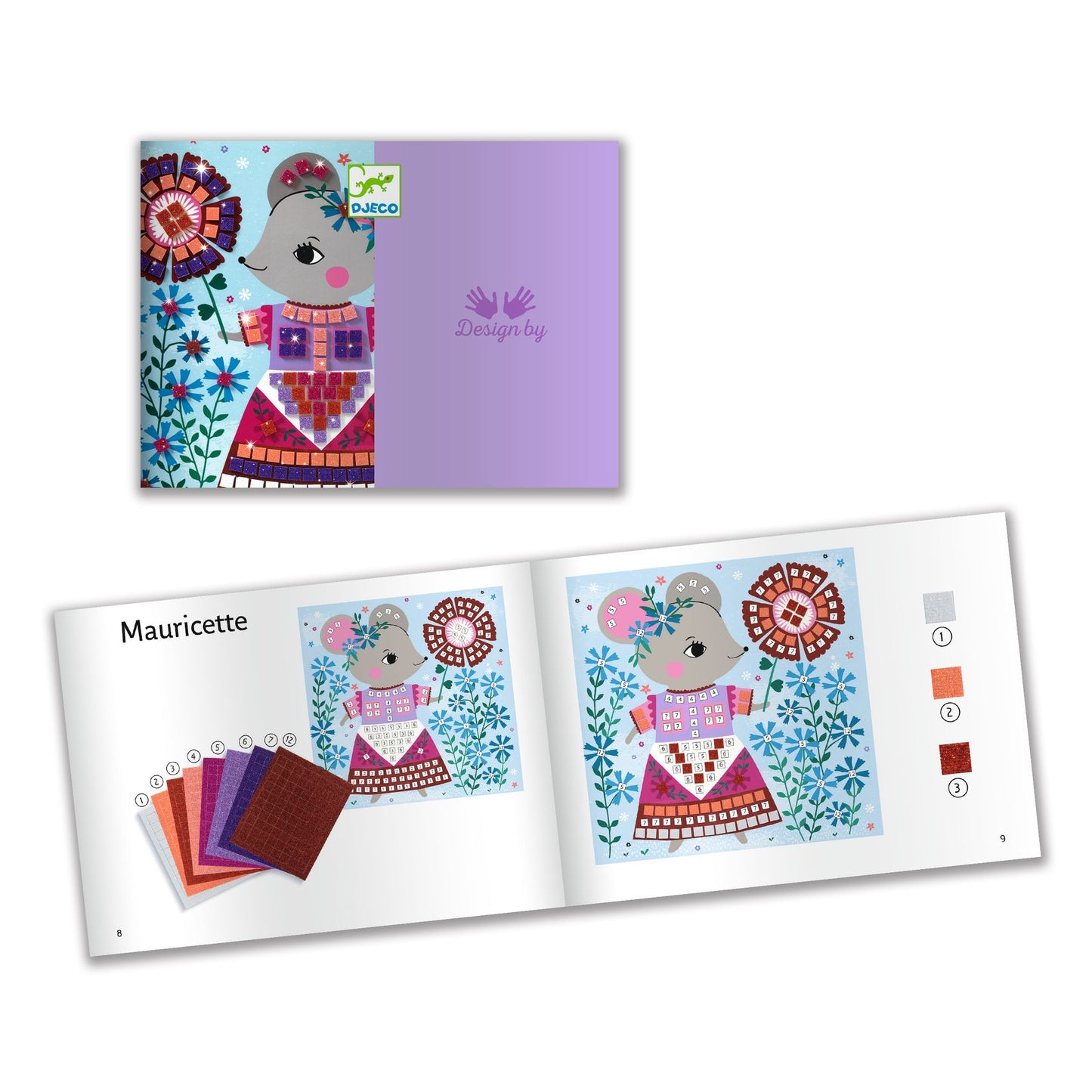 Lovely Pets Sticker Mosaic Craft Kit