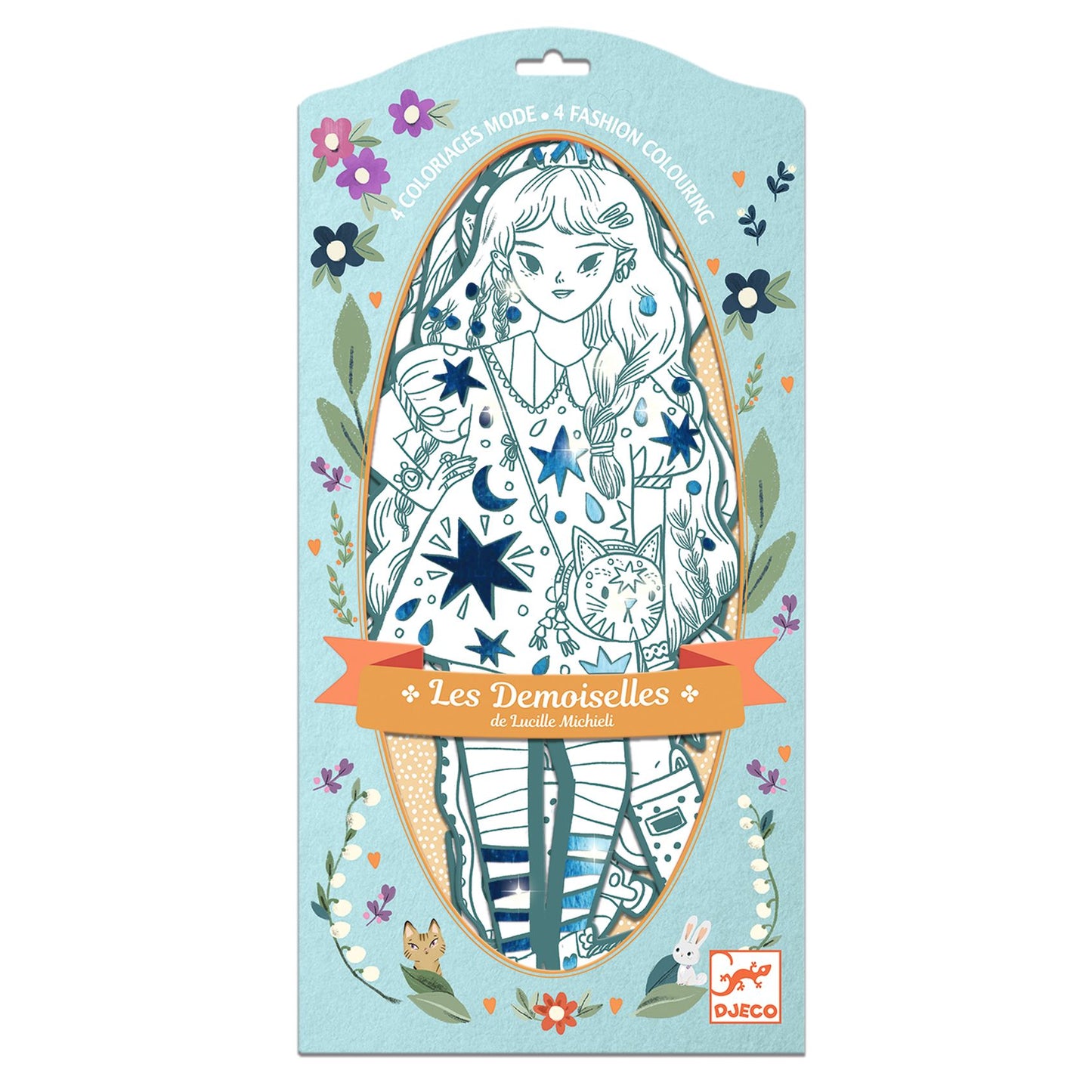 Angèle & Friends Coloring Paper Dolls