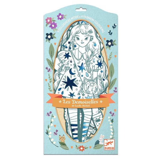 Angèle & Friends Coloring Paper Dolls