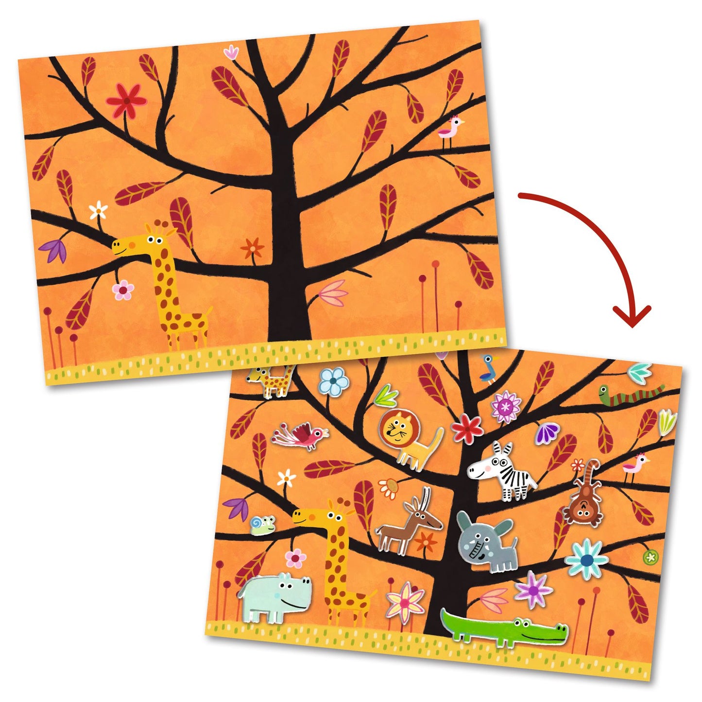 Repositionable Stickers - Off Ground Tag Thick Stickers