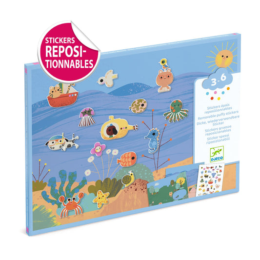 Repositionable Stickers - Summertime Thick Stickers