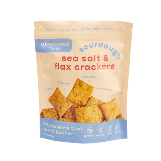 Sea Salt & Flax Sourdough Cracker - Margot's Mercantile