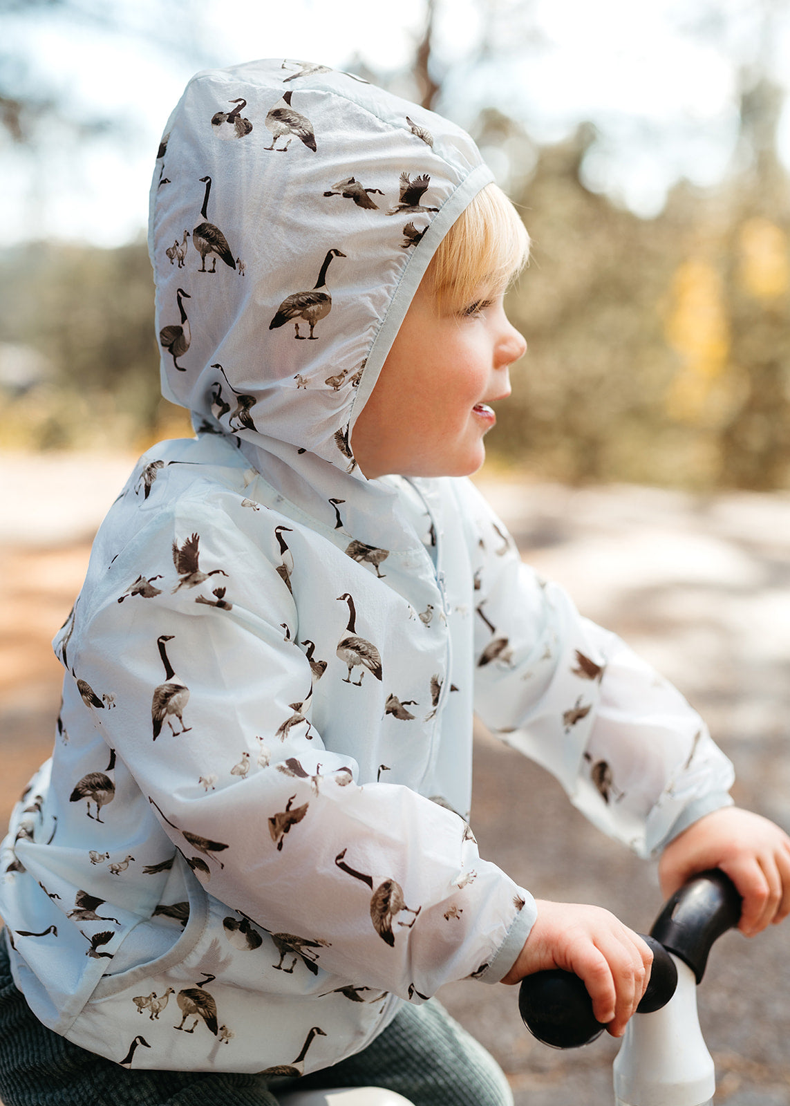 Goose Hooded Sun Shield Windbreaker