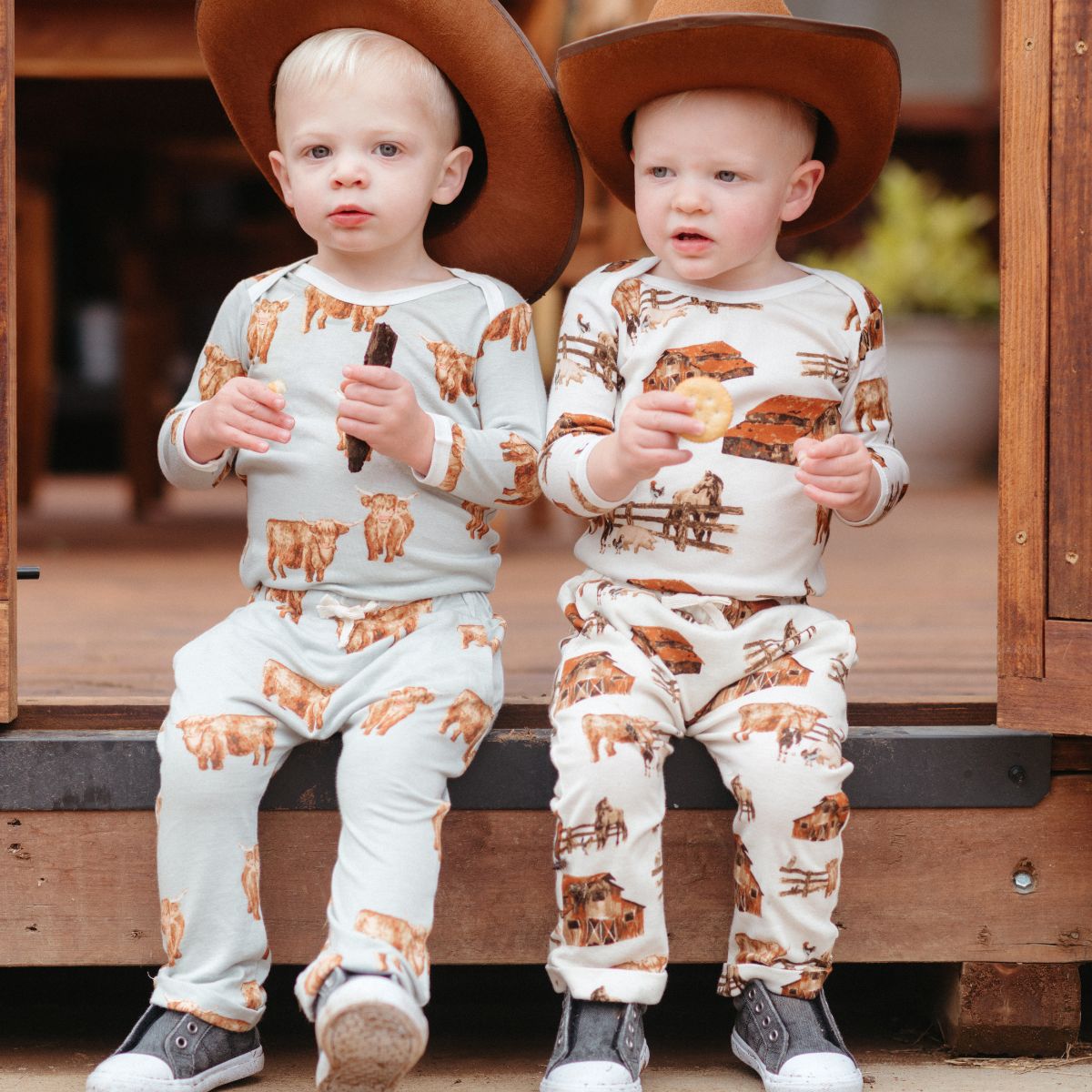 Valais Sheep Bamboo Baby Jogger Pants