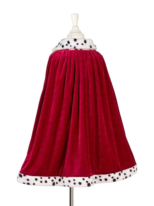 King Louis Costume Cloak for Kids - Carnival & Festive Use - sz 4-8 yrs