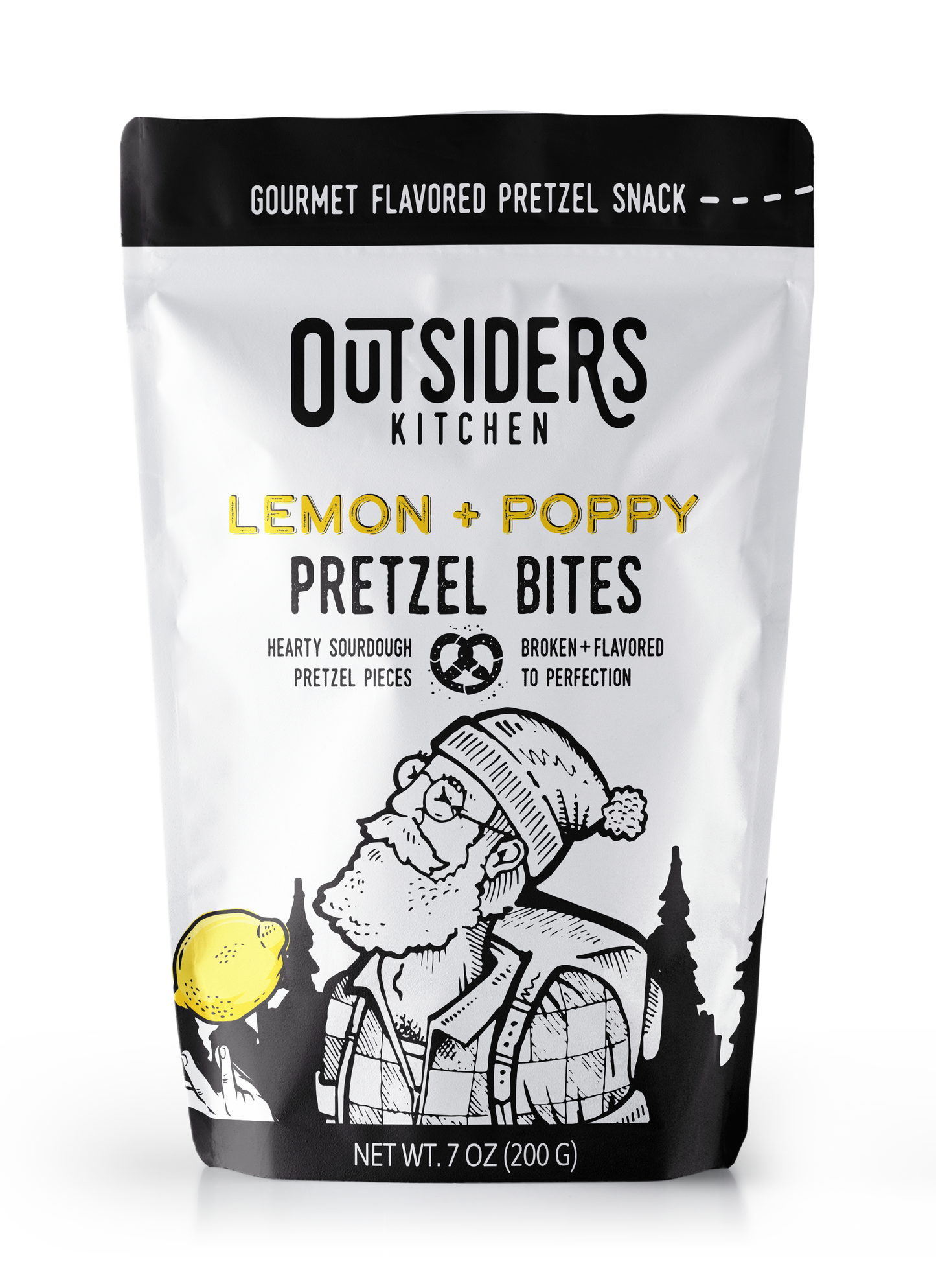 Lemon + Poppy Pretzel Bites