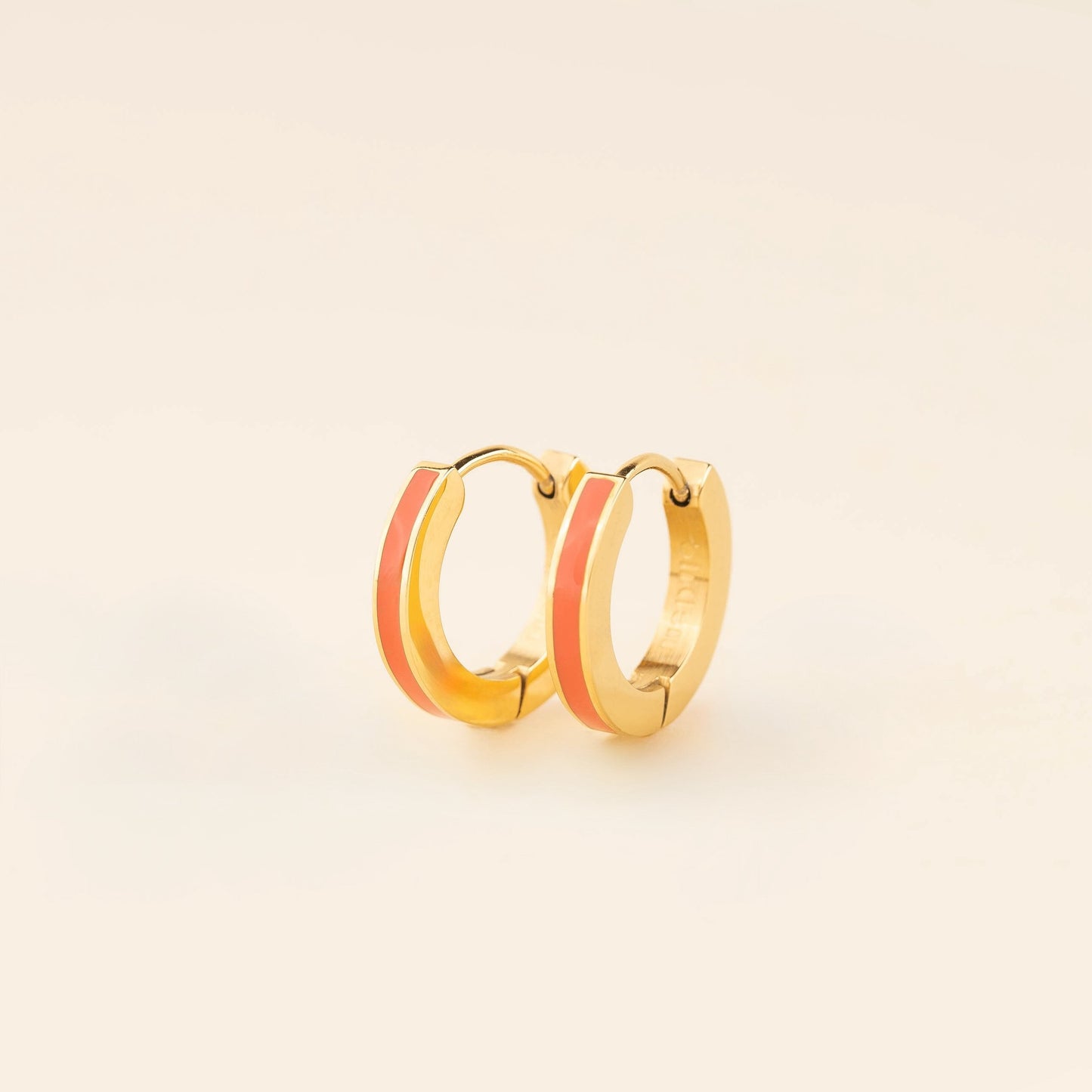 Color Huggie Hoop Earrings