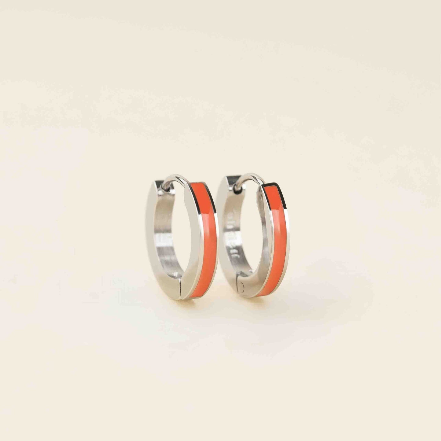 Color Huggie Hoop Earrings