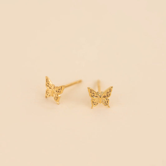 Mini Butterfly Stud Earrings