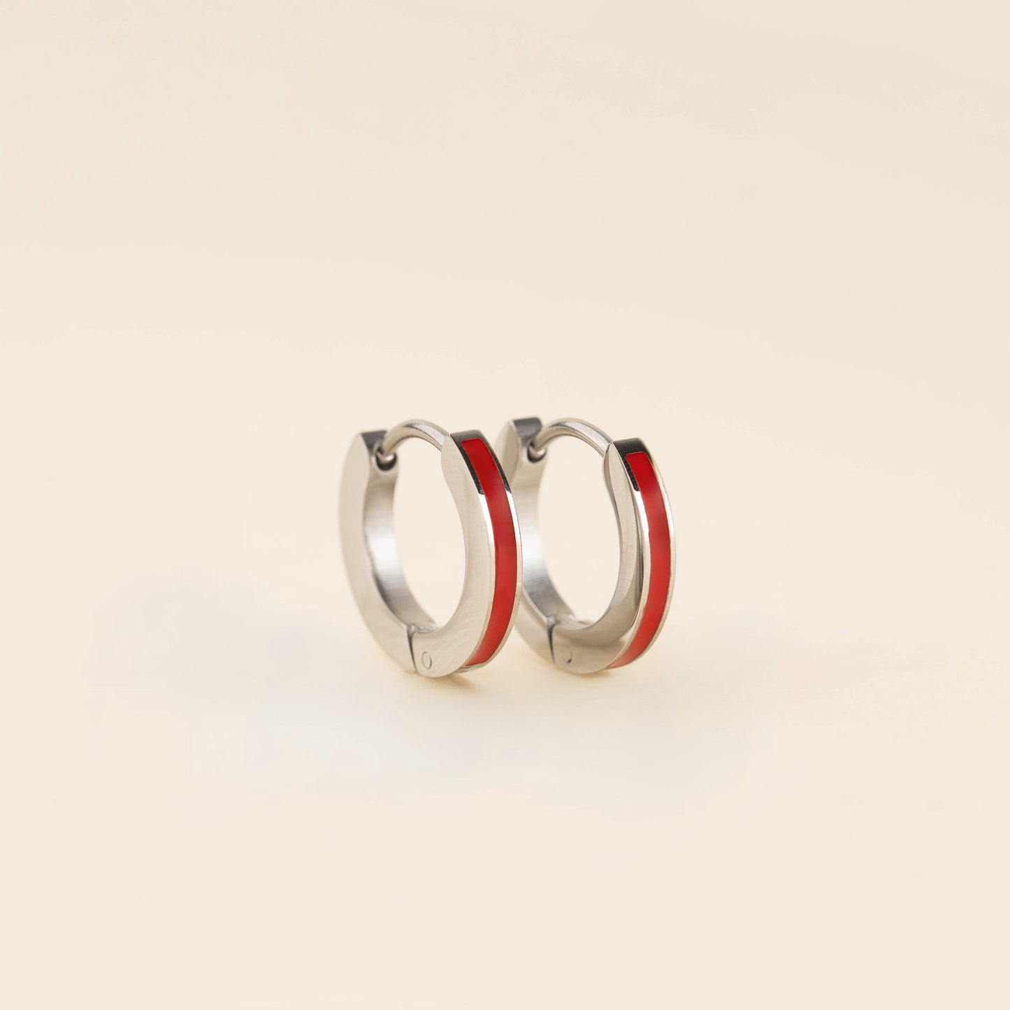 Color Huggie Hoop Earrings