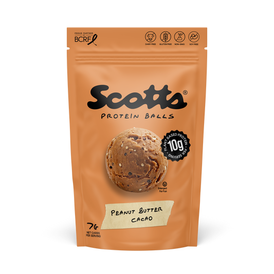 Peanut Butter Cacao Protein Balls