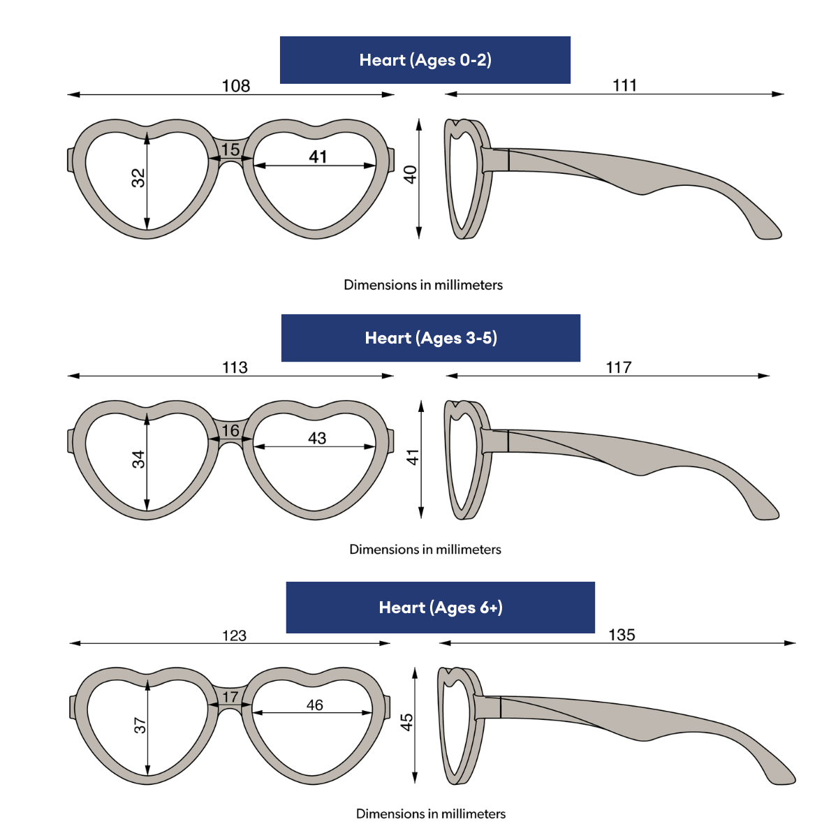 Frosted Pink Heart | Purple Polarized Mirrored Lenses