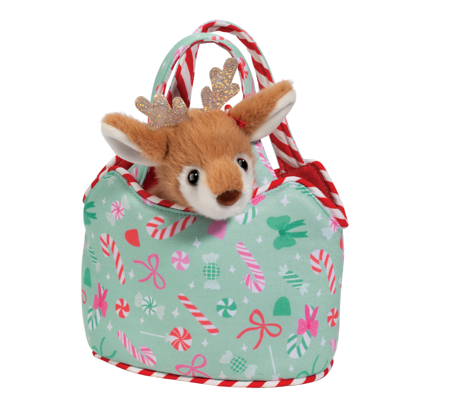 SWEET BOWS SASSY SAK W/ REINDEER