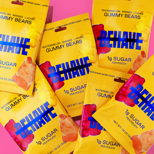 Watermelon Mango Lychee Gummy Bears (6 bags)