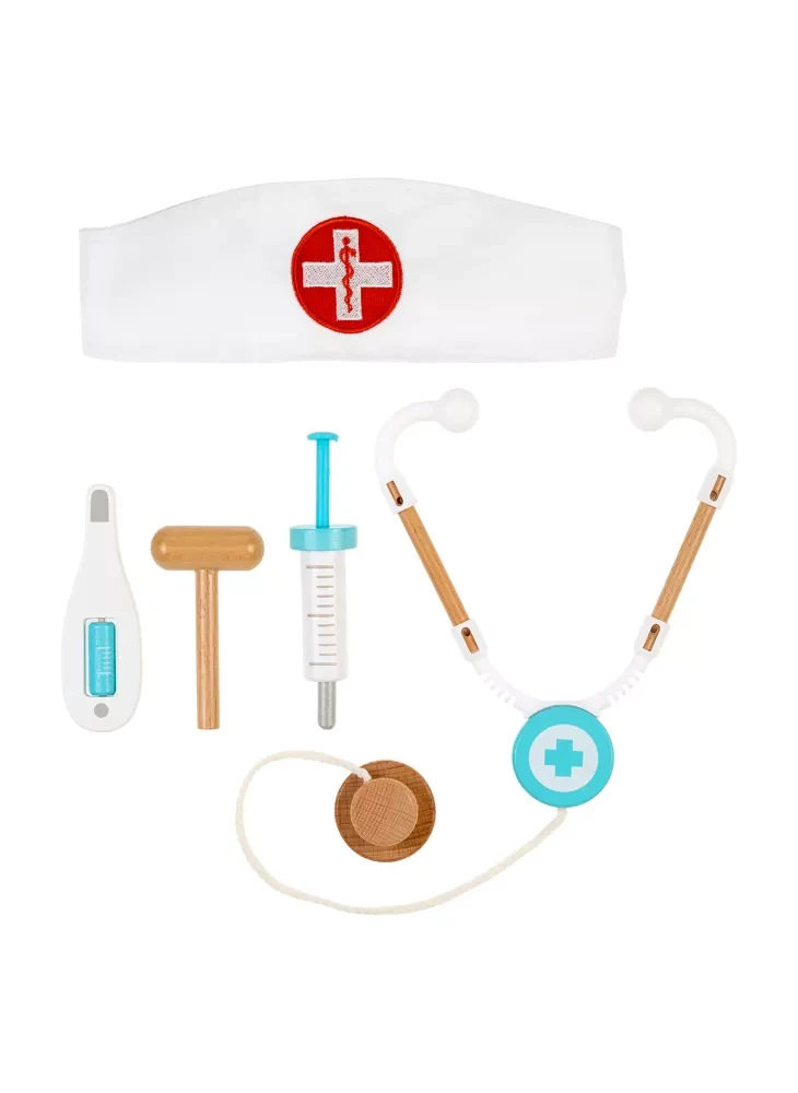 Doctor set Costume Set for Children – Includes Accessories for Role-Play & Entertainment - sz 4-7 yrs