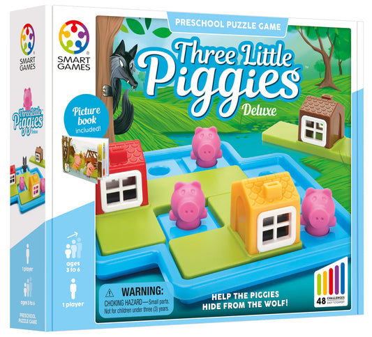 Three Little Piggies Preschool Puzzle Game