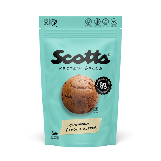 Cinnamon Almond Butter Protein Balls