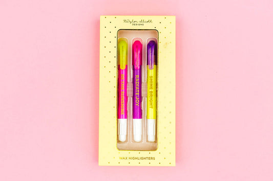 Shine Bright Wax Highlighter Set