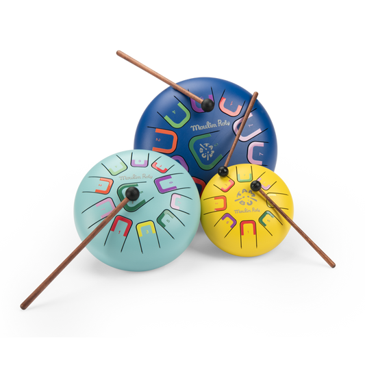 Tongue Drum L (Light Blue)