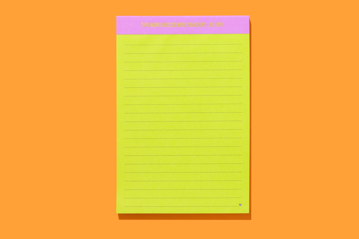Teacher List Pad