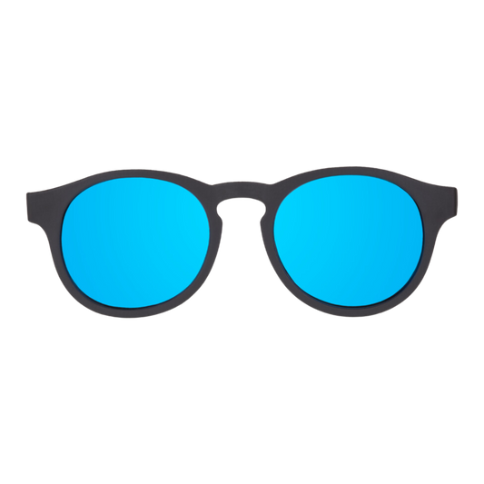 Jet Black Keyhole | Cobalt Polarized Lenses