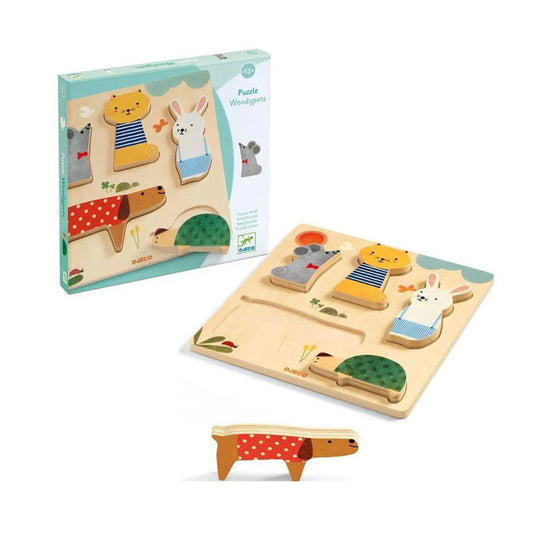 Wooden Puzzles - WoodyPets