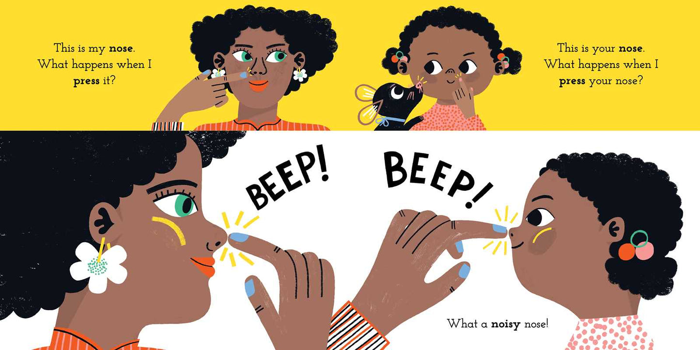 Nose, Toes, and Tummy Book by Sally Nicholls: Board Books