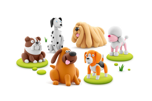 Hey Clay Dog Buddies