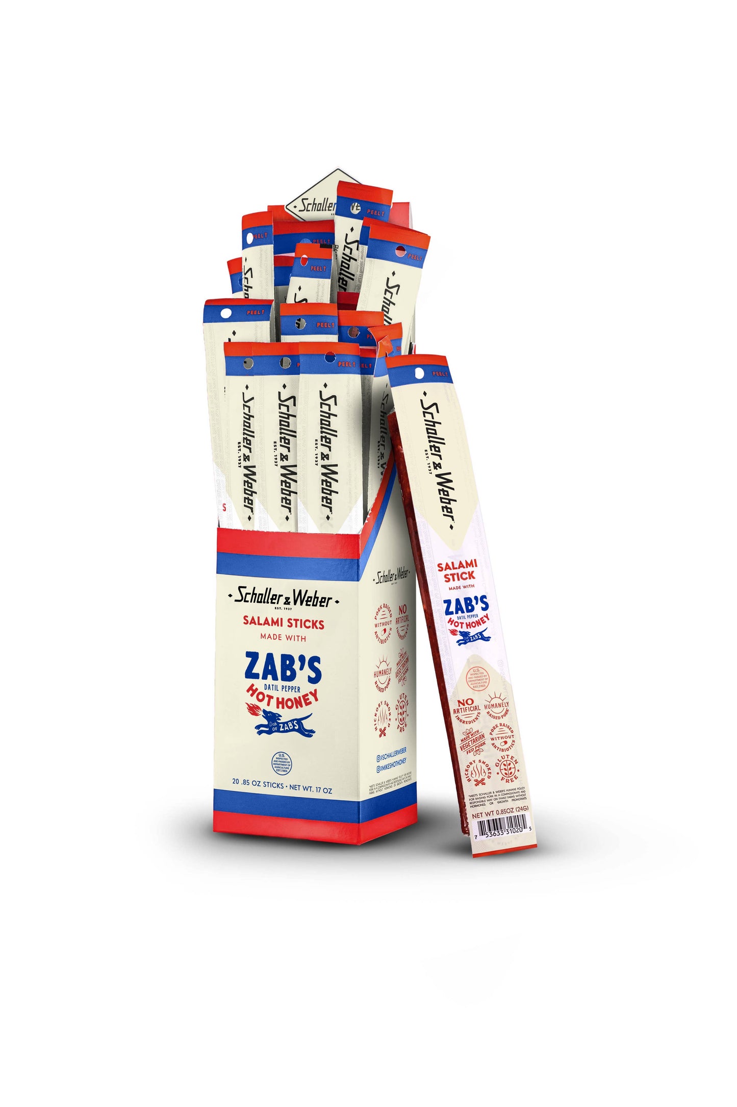 Salami Stick - Zab's Hot Honey