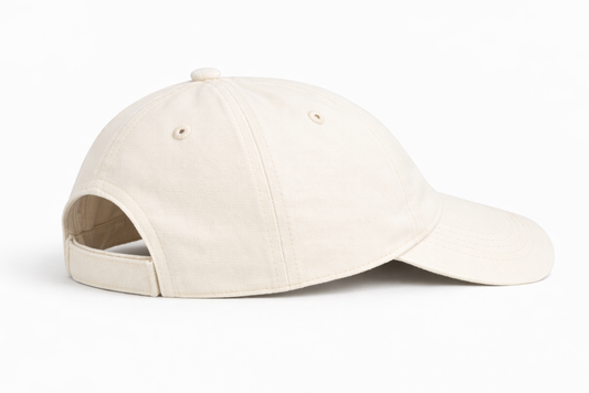 Kids I Love Dad Embroidered Hat - Cream Cotton: 52cm (3 - 6 Years Old)