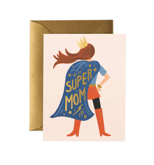 Super Mom Mother's Day Card