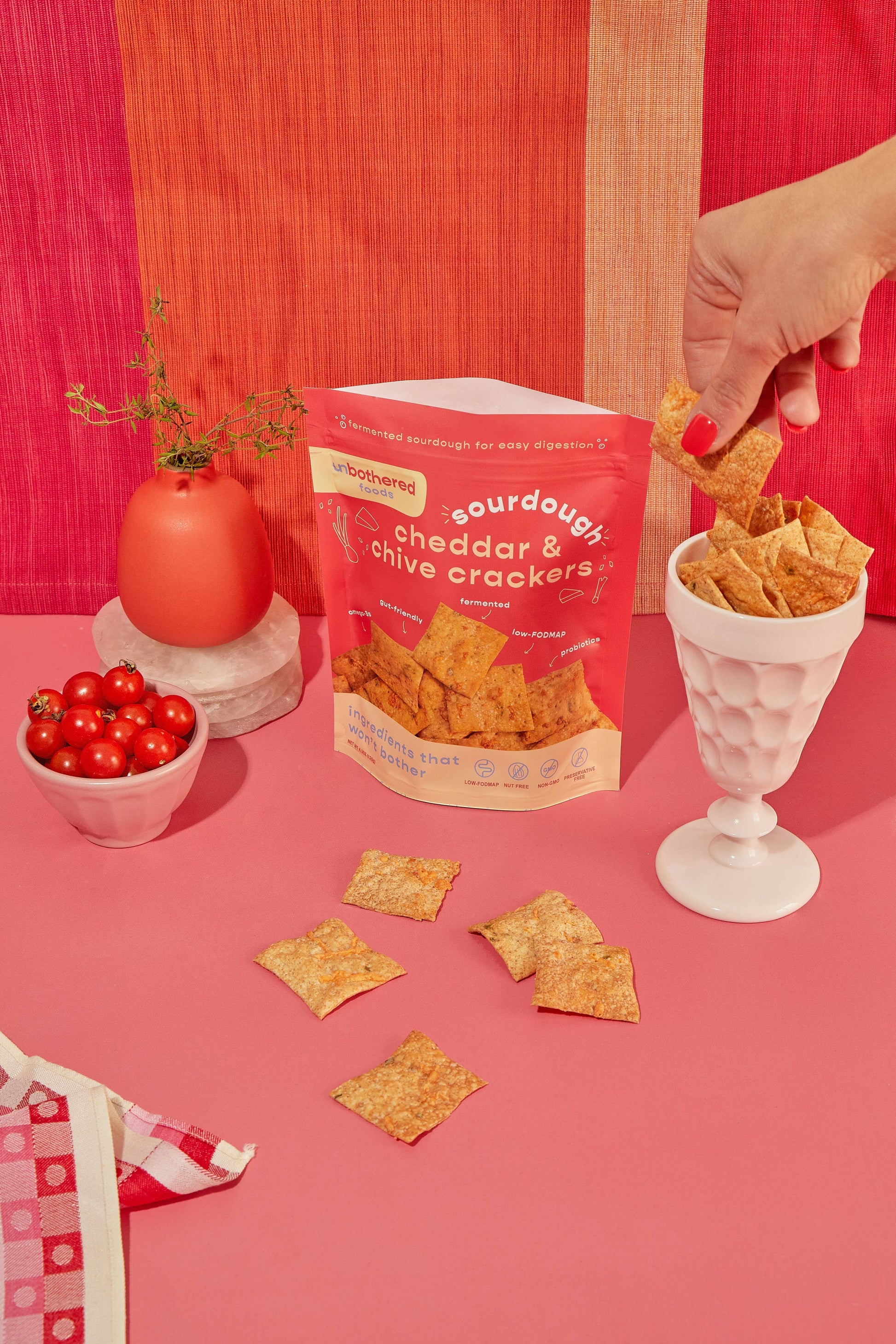 Cheddar & Chive Sourdough Cracker - Margot's Mercantile