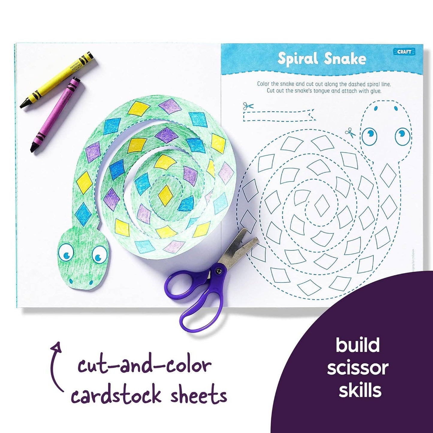 Cut, Paste, and Create Pets Activity Workbook