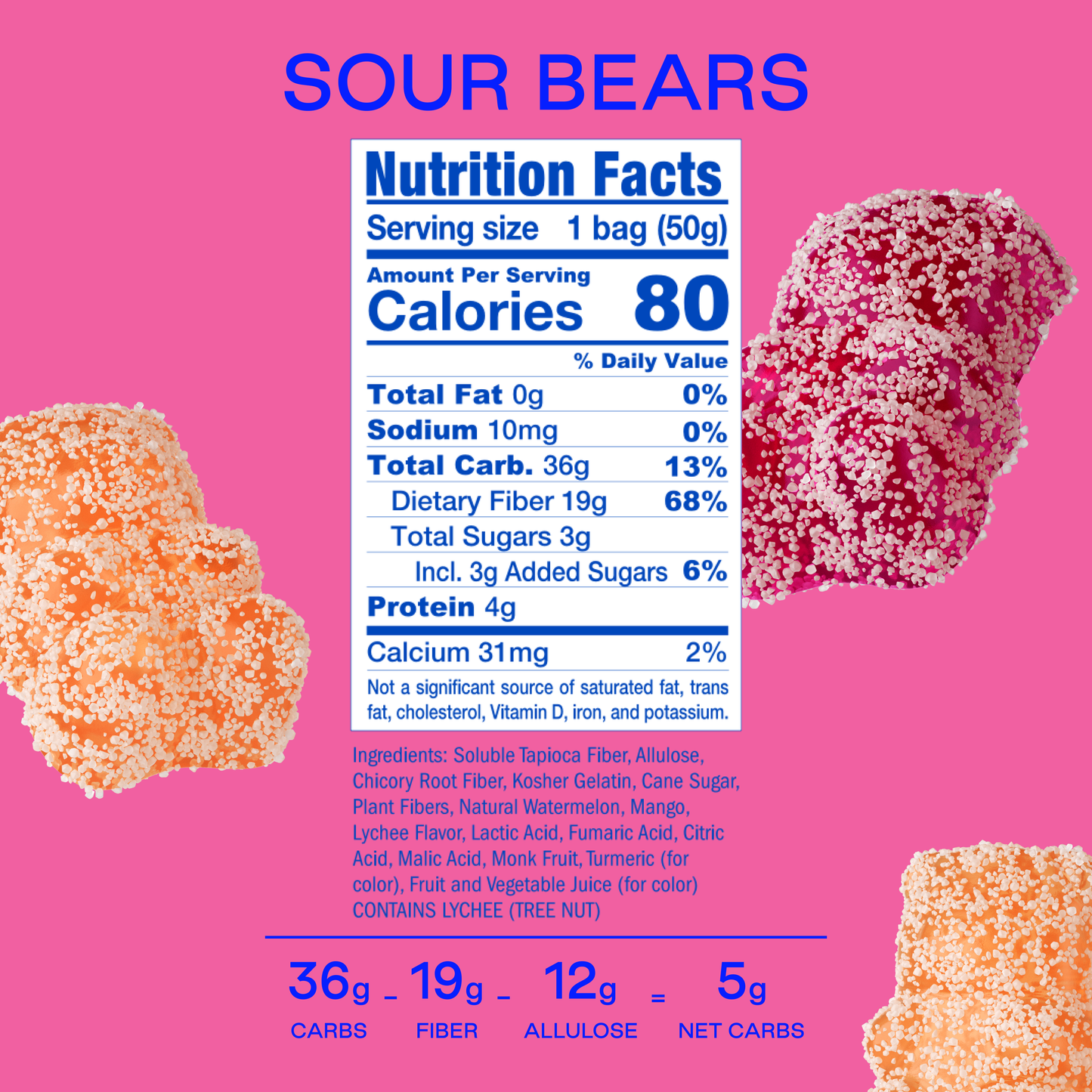 Sour Bears: Bear / Sour - Margot's Mercantile