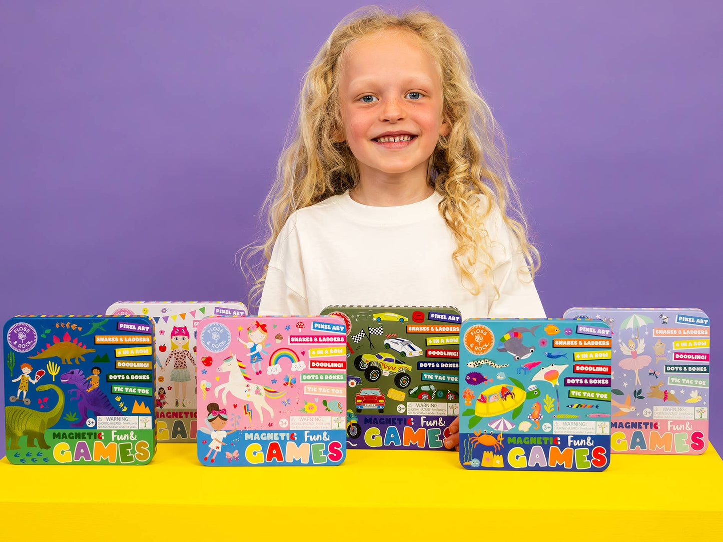 Magnetic Fun & Games Tin - Enchanted