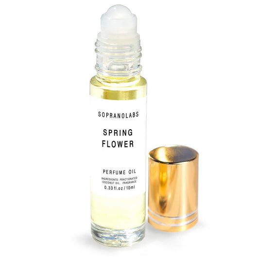 Spring Flower Vegan Perfume Oil. Gift for her