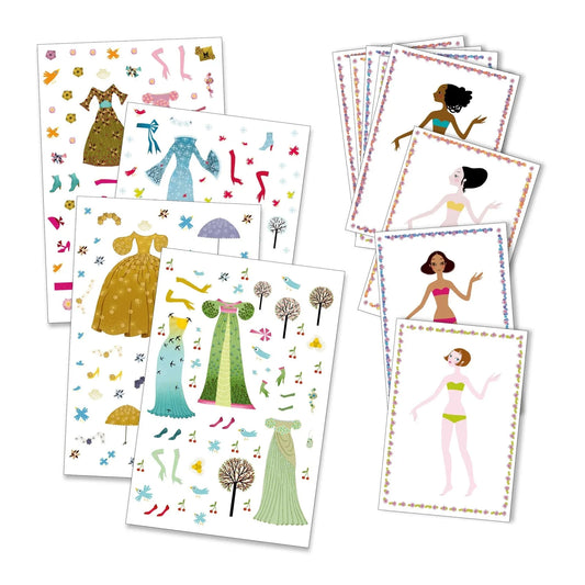 Paper Dolls Dresses-Seasons