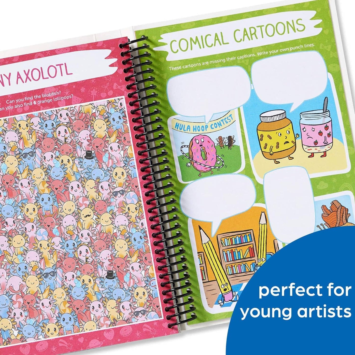 Scratch-Off Hidden Pictures Rainbow Party Puzzles