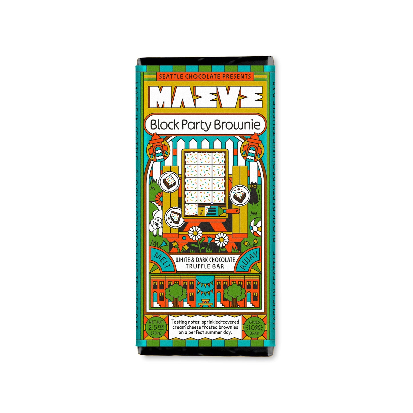 Block Party Brownie Truffle Bar