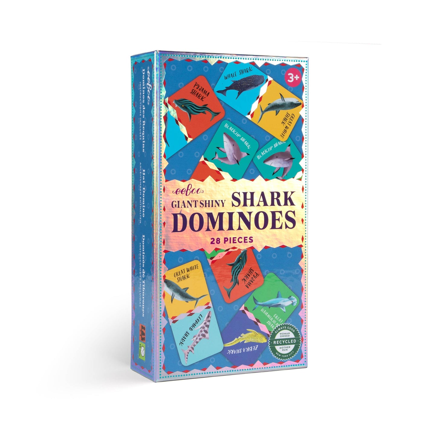 Shark Giant Shiny Dominoes