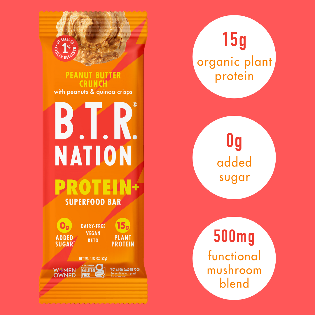 Peanut Butter Crunch PROTEIN+ Superfood Bar - Margot's Mercantile