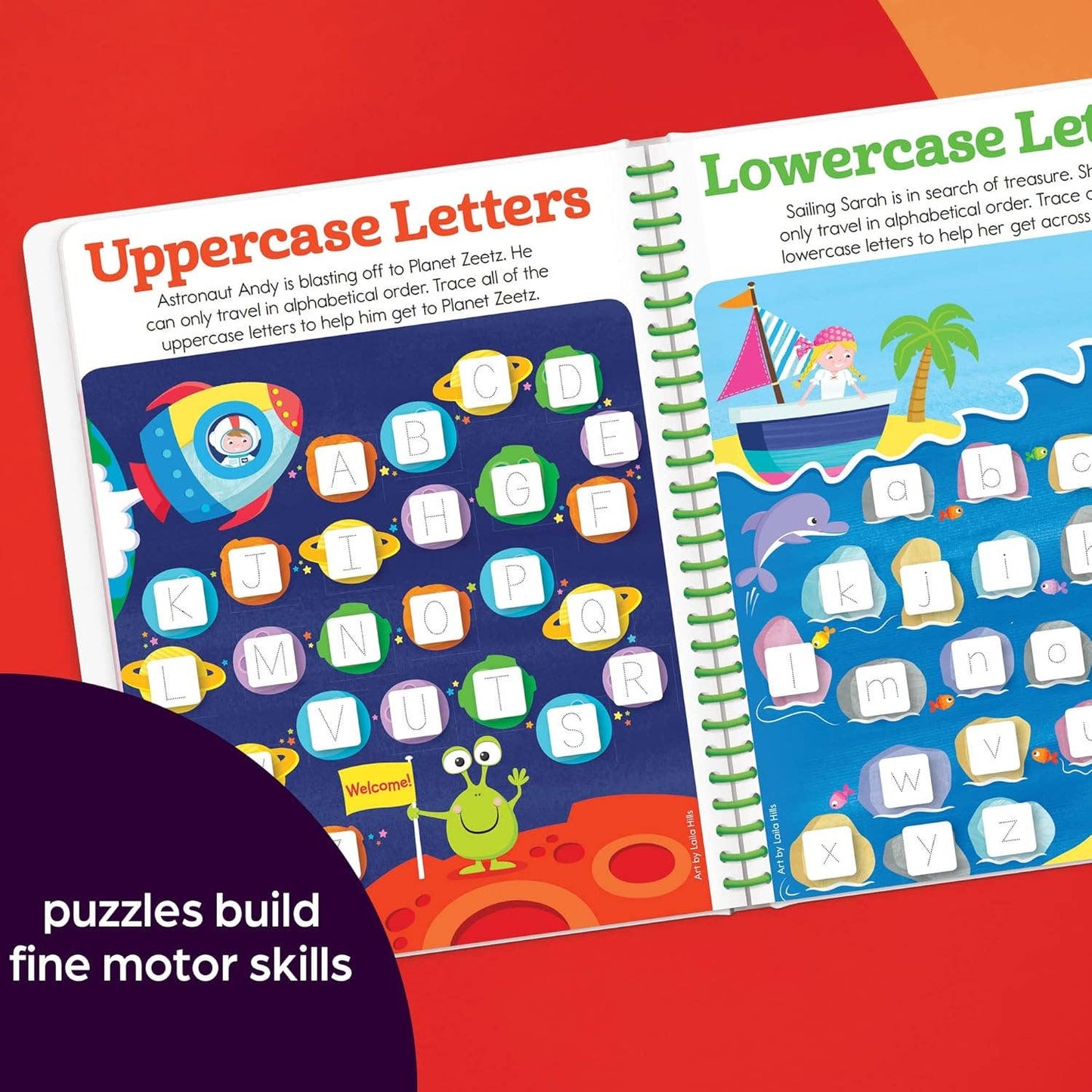 Write-On Wipe-Off Let's Write Letters