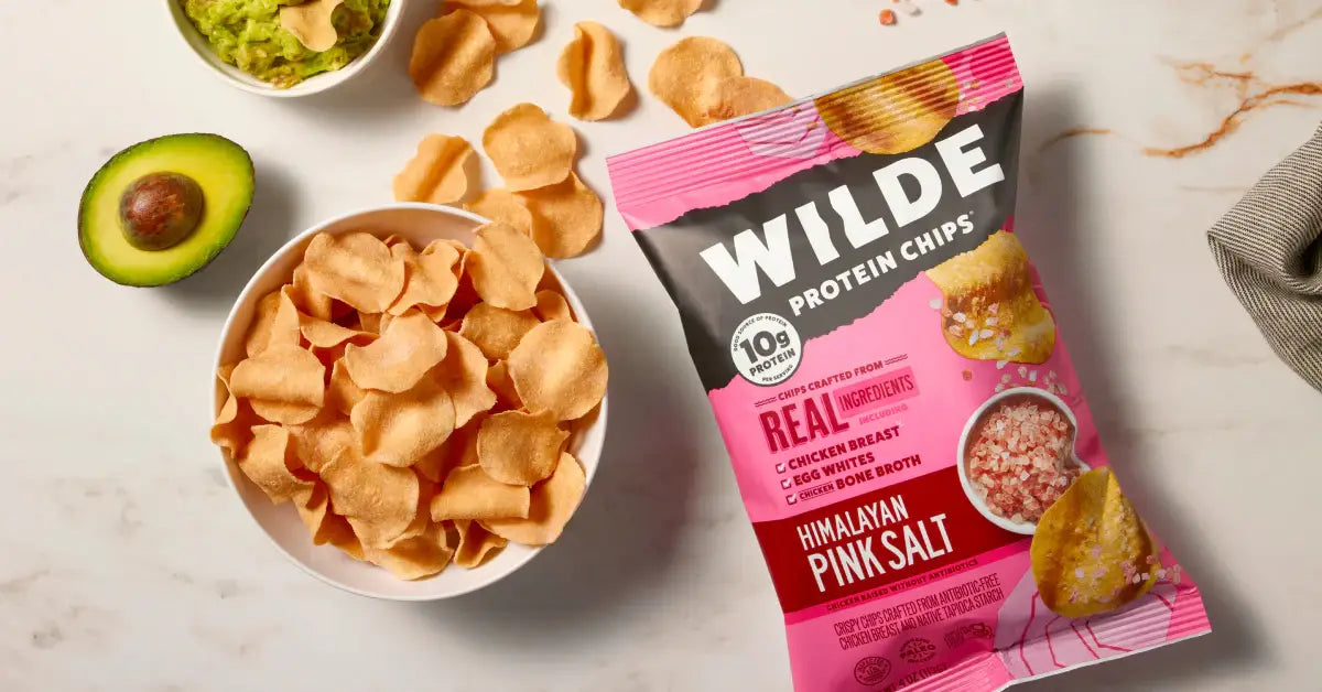 Wilde Pink Himalayan Sea Salt Protein Chips 1.34oz (8ct)