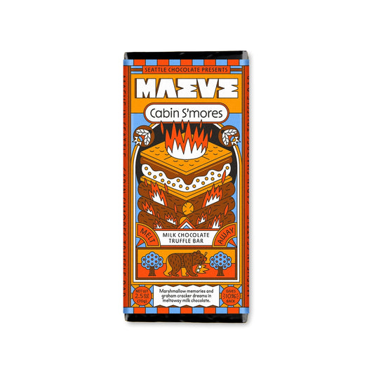 Cabin S'mores Truffle Bar