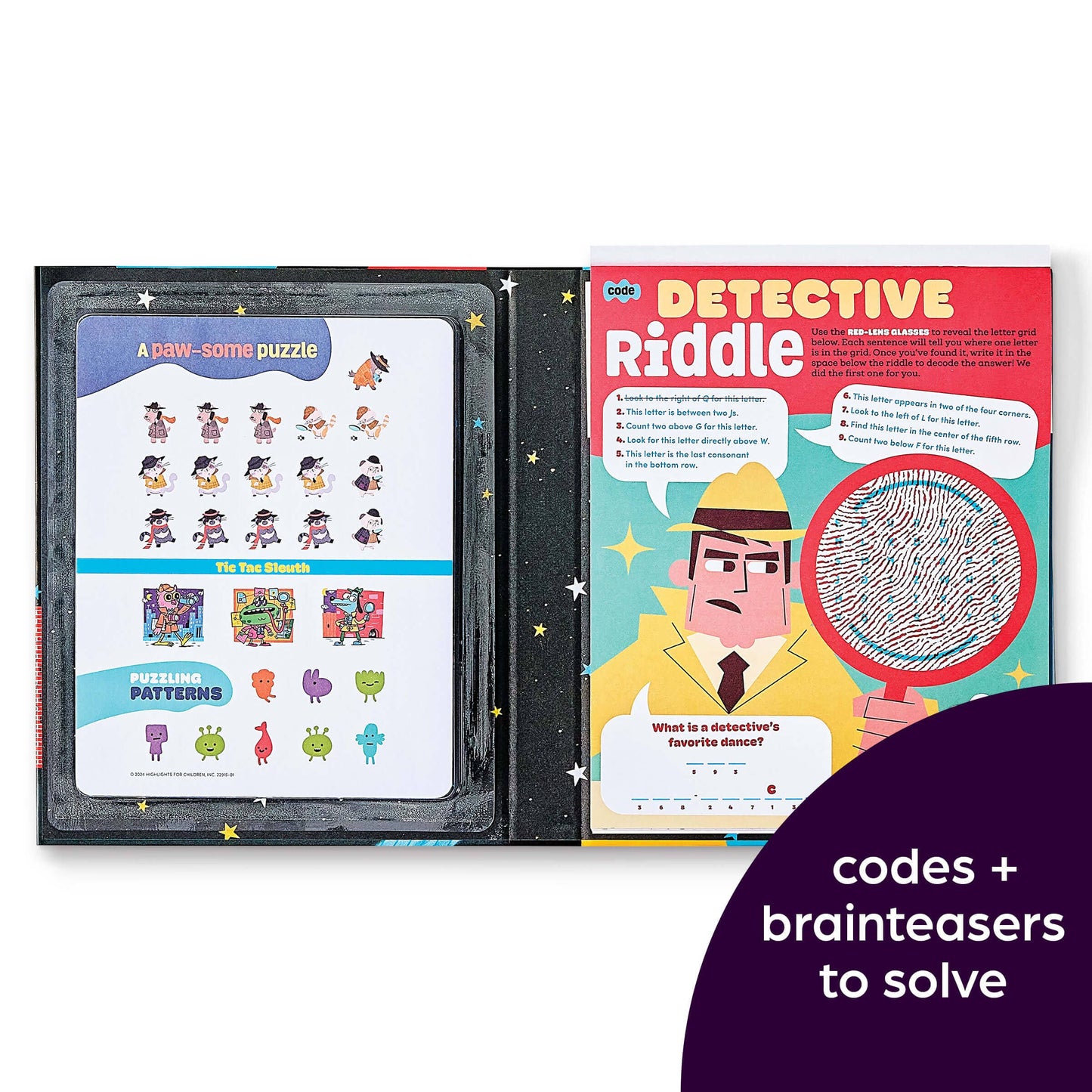 BrainPLAY Top Secret Spy Puzzles and Codes