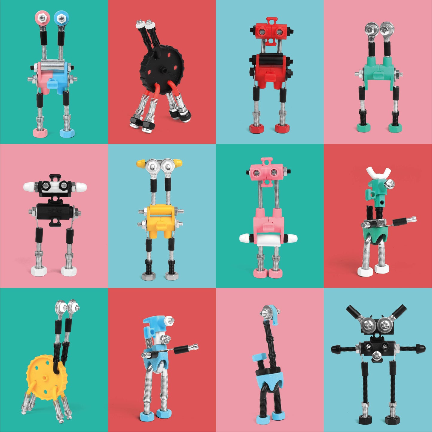 Collectible Mini Lil Robot Toy Kits