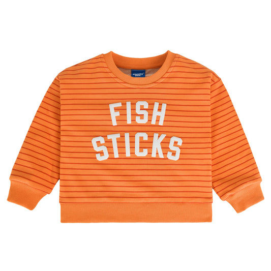 Fish Sticks Kids Crewneck Sweater