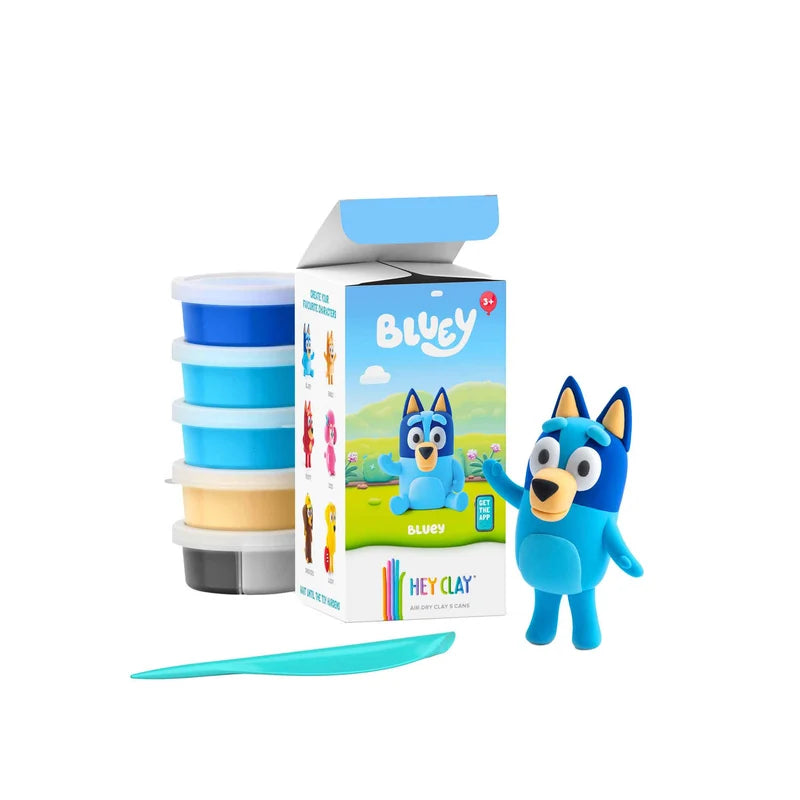 Hey Clay Bluey Characters - Singles