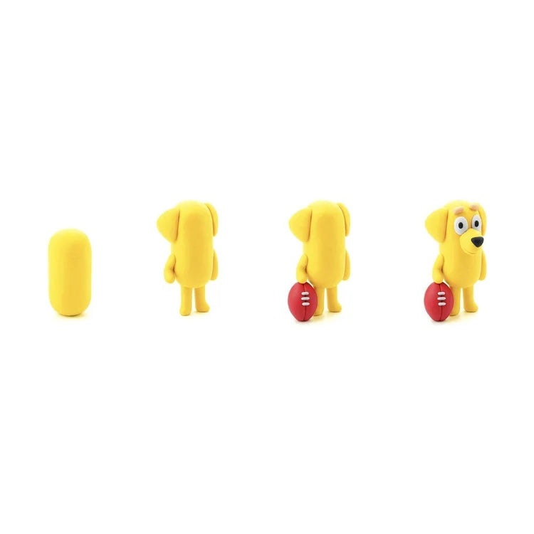 Hey Clay Bluey Characters - Singles